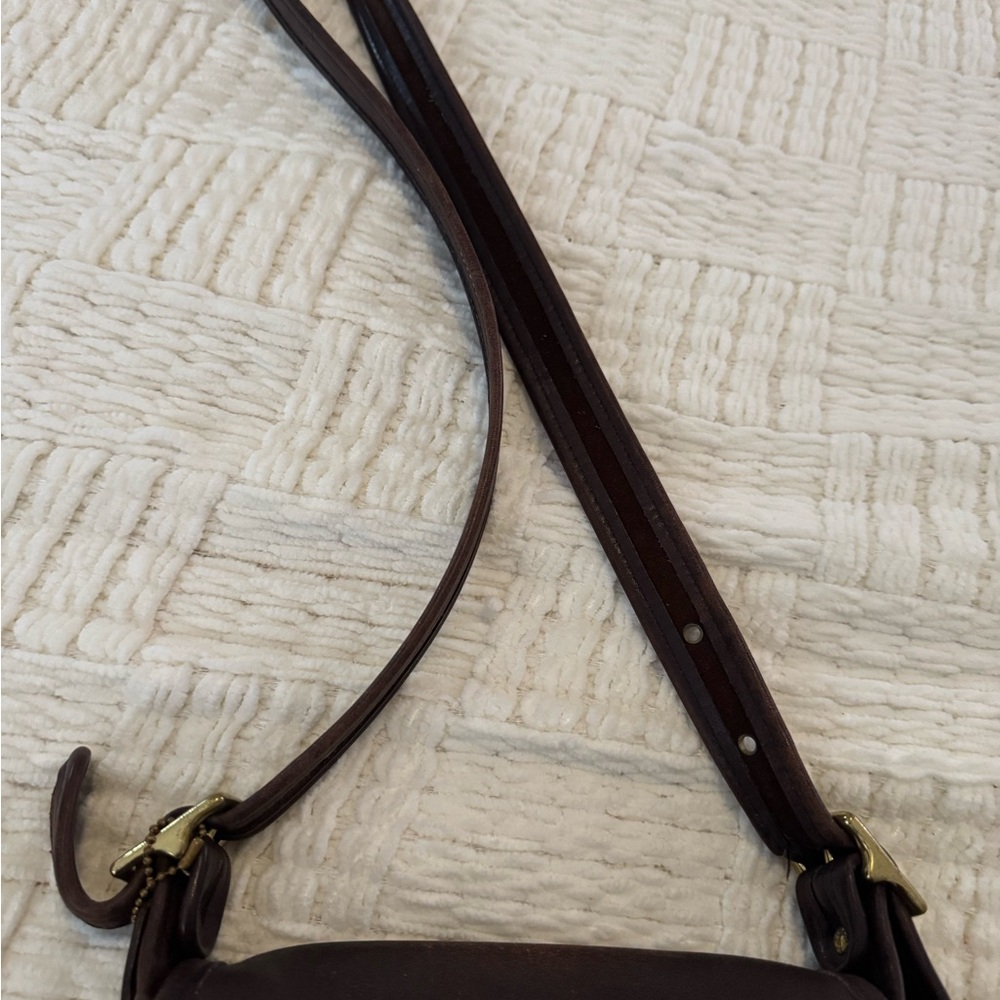 Vintage Coach Legacy Flap Crossbody Shoulderbag Mahogany 9965 - Picture 8 of 14